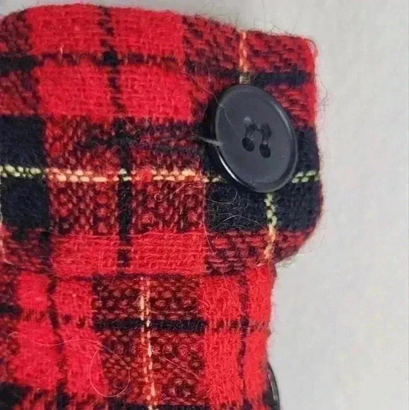 Pendleton Vintage 100% Virgin Wool Buffalo Plaid Womens Plus Size Lined Skirt 18 - Picture 9 of 10